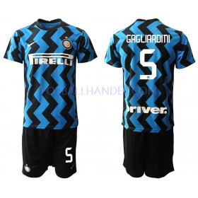 Barn Fotballdrakter Inter Milan Roberto Gagliardini 5 Hjemme 2020-21 Kortermet